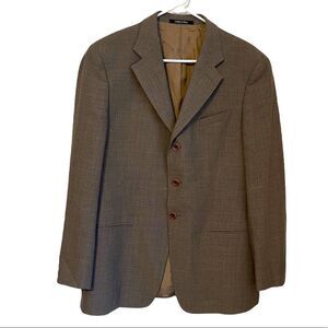ARMANI COLLEZIONI Made in Italy 100% Wool Blazer.Size 40C